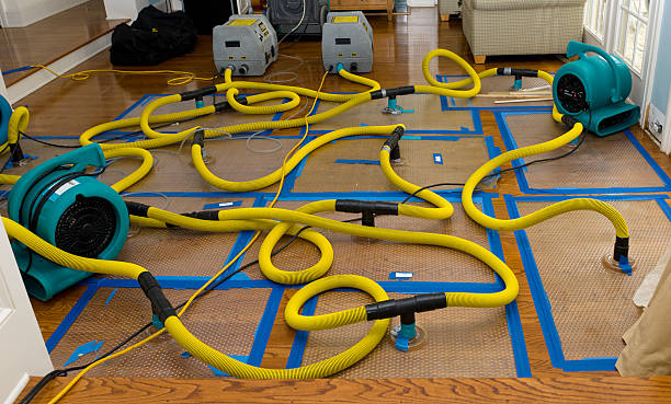 Professional Crawl Space Water Removal technician working in Avon, NC